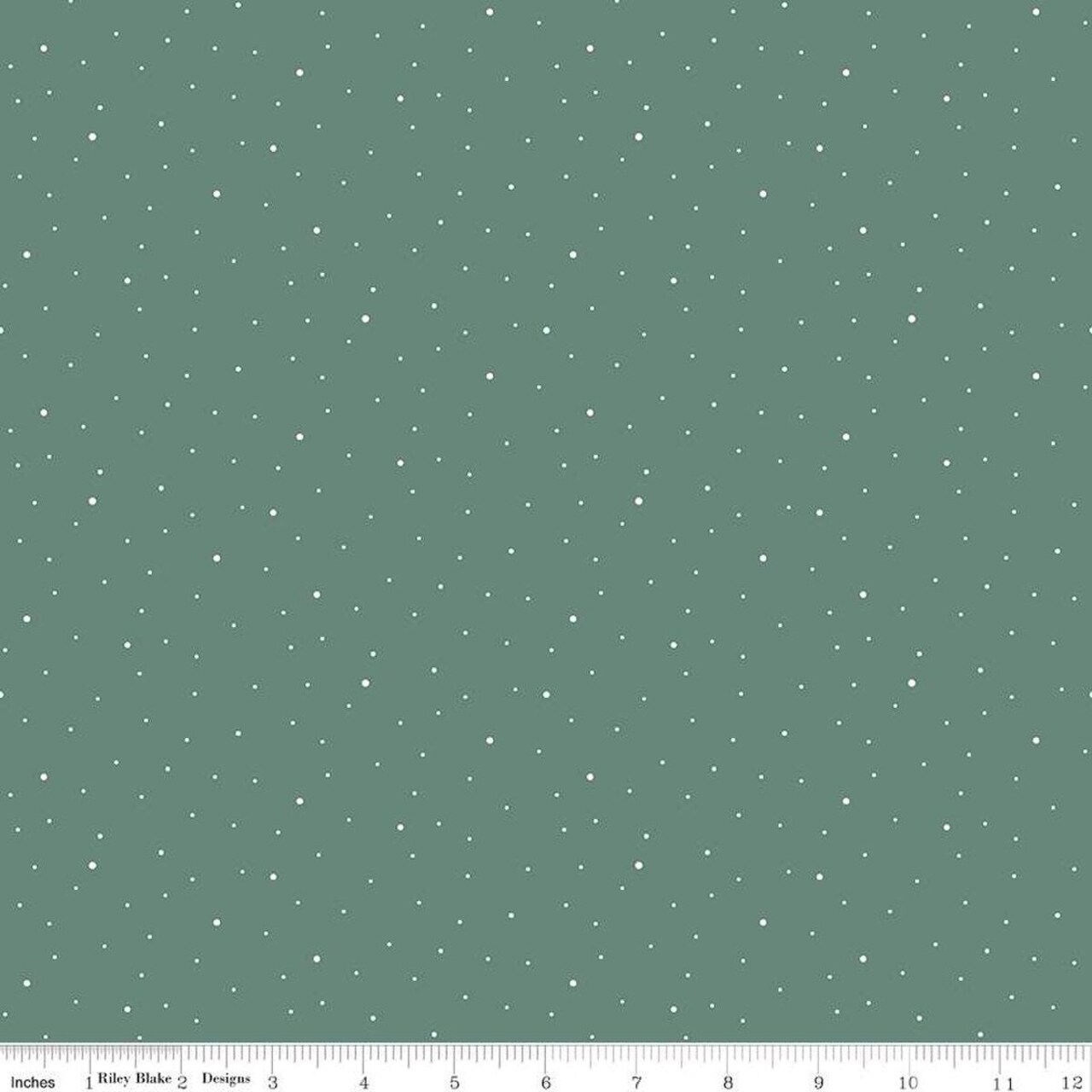 Fabric Riley Blake Basics Lodgepole Dapple Dot by the Quarter Yard C640-LODGEPOLE